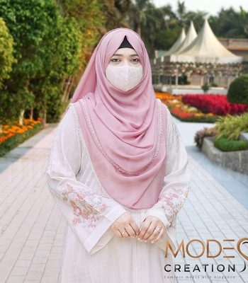(Off-white)Abaya
