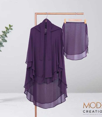 Full Coverage (fixed Hijab) Set