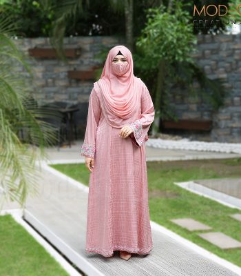 (Dusty Rose) Abaya