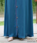 (Crystal Teal) Abaya (1)