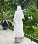 (Off-white) double part Abaya