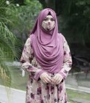 Floral Printed Gown-Style Abaya (1)